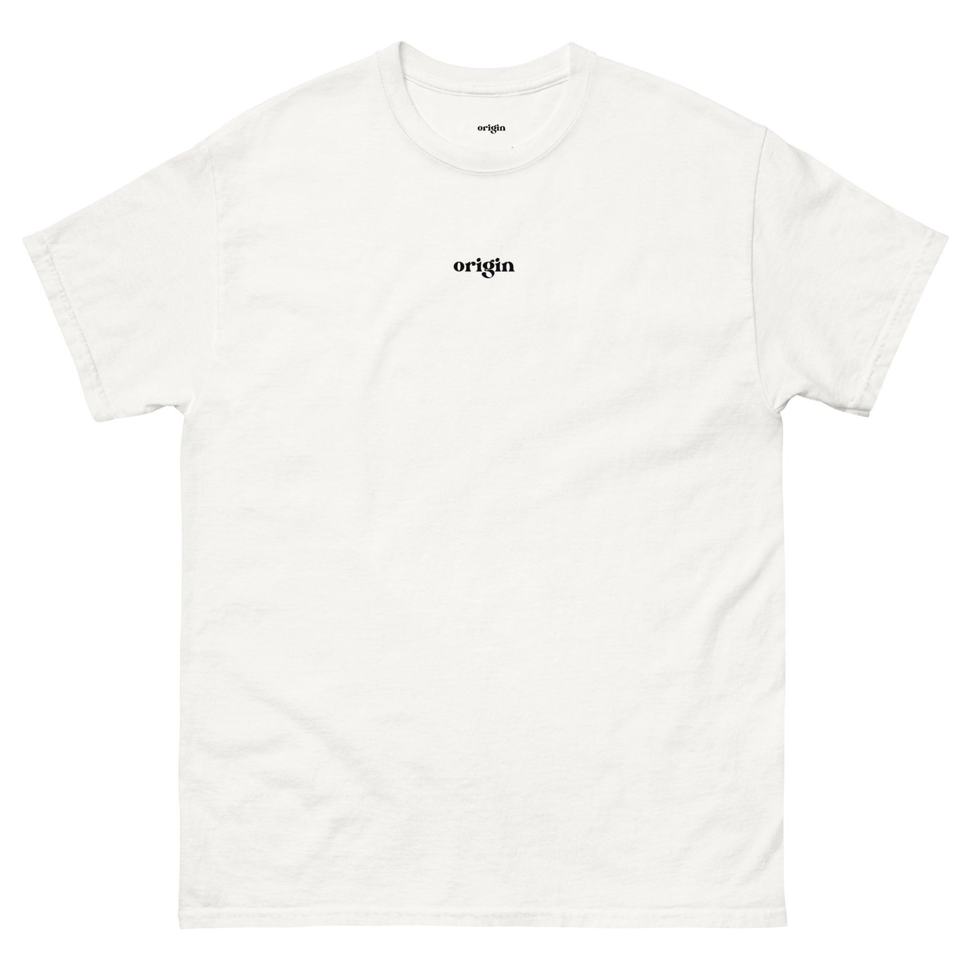 "Inhale Confidence" Affirmation Unisex Classic T-Shirt | White
